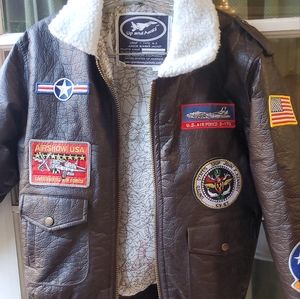 Junior boys bomber jacket size 10(medium) Pre-owned